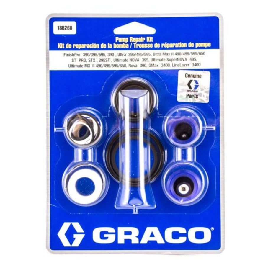 18B260 Graco St-Max II 490/495/595 Rep Kit - maler-biksen.dk