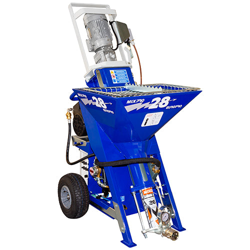 30718 Euromair MIXPRO 28 - 3 kW Betonpumpe / Mørtelpumpe
