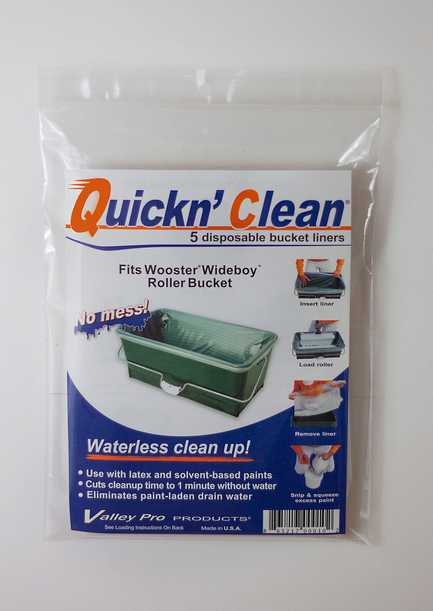 Quick N' Clean Wideboy spand poser 5stk